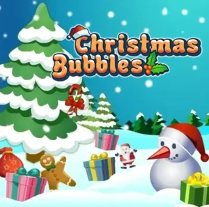 Christmas Bubbles Game at Fomo7 Games